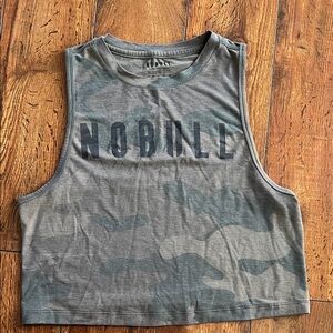 NOBULL Camo Crop  Top